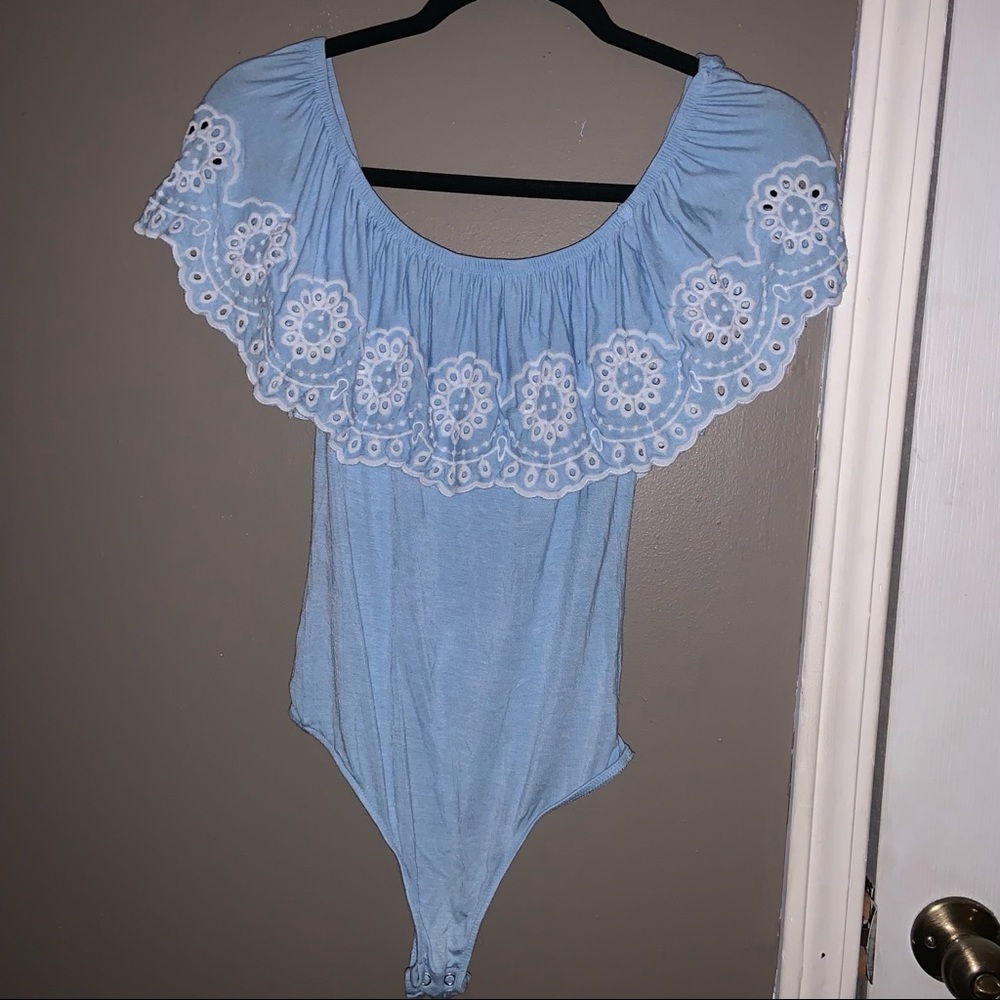 Off the shoulder bodysuit